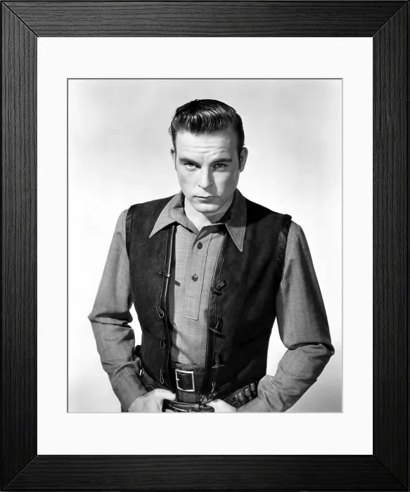 Framed Print : THE GAL WHO TOOK THE WEST, Scott Brady, 1949