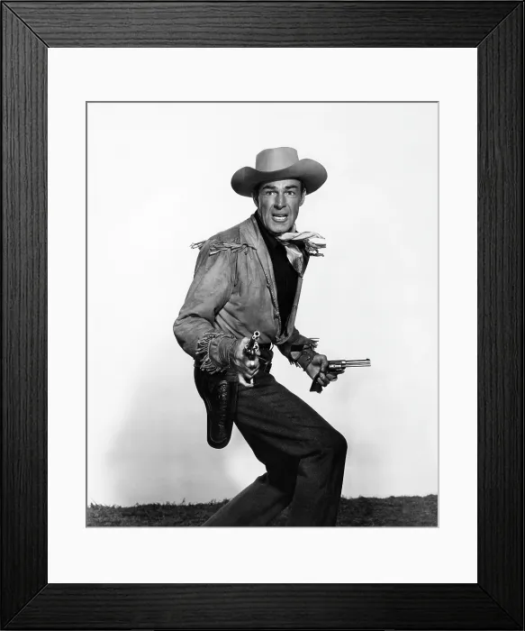 Framed Print : FORT WORTH, Randolph Scott, 1951