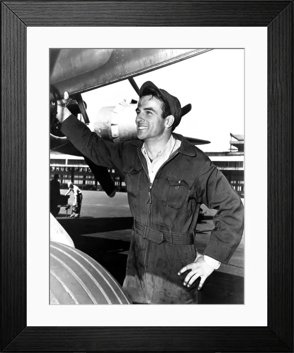Framed Print : THE BIG LIFT, Montgomery Clift, 1950, TM and Copyright 20th Century Fox Film Corp. All rights reserved Framed Print : THE BIG LIFT, Montgomery Clift, 1950, TM and Copyright 20th Century Fox Film Corp. All rights reserved