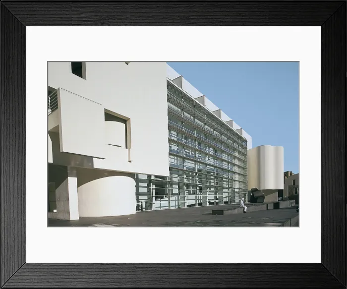Framed Print : MEIER, Richard (1934). Museum of Contemporary Art of Barcelona. SPAIN. CATALONIA. Barcelona. Museum of Contemporary Art of Barcelona. Architecture Framed Print : MEIER, Richard (1934). Museum of Contemporary Art of Barcelona. SPAIN. CATALONIA. Barcelona. Museum of Contemporary Art of Barcelona. Architecture
