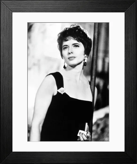 Framed Print : BIG NIGHT, Isabella Rossellini, 1996. Samuel Goldwyn Company / courtesy Everett Collection