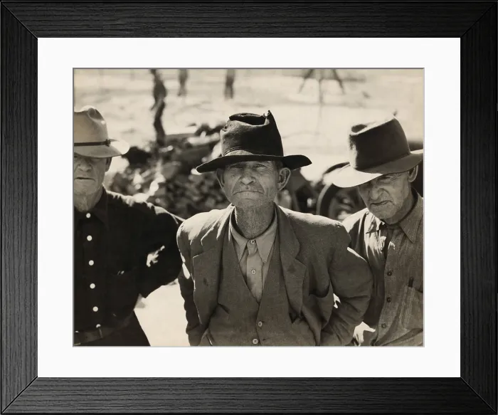 Framed Print : Ex-tenant farmer on relief grant in the Imperial Valley, California Framed Print : Ex-tenant farmer on relief grant in the Imperial Valley, California
