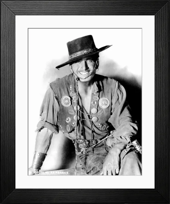 Framed Print : THE GAUCHO, Douglas Fairbanks, 1927 Framed Print : THE GAUCHO, Douglas Fairbanks, 1927