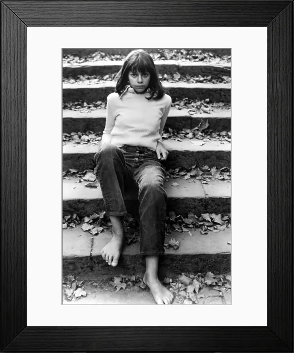 Framed Print : Joyce Maynard at 19 in 1973.. Courtesy: CSU Archives  /  Everett Collection