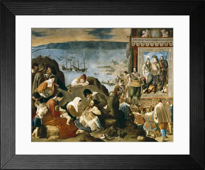 Framed Print : MAINO, Juan Bautista (1578-1649). The Recovery of Bahia in Brazil. 1634. Port under Dutch power till the conquest of don Fadrique Alvarez de Toledo (1580-1634) Framed Print : MAINO, Juan Bautista (1578-1649). The Recovery of Bahia in Brazil. 1634. Port under Dutch power till the conquest of don Fadrique Alvarez de Toledo (1580-1634)