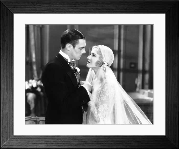 Framed Print : FRANKENSTEIN, from left, Colin Clive, Mae Clarke, 1931