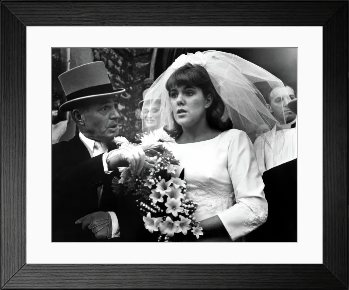 Framed Print : GEORGY GIRL, James Mason, Lynn Redgrave, 1966