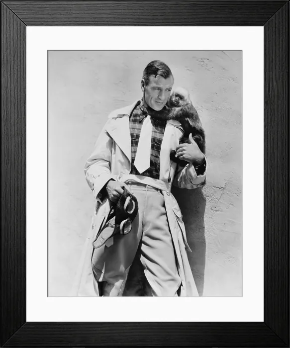 Framed Print : THE GENERAL DIED AT DAWN, Gary Cooper, 1936