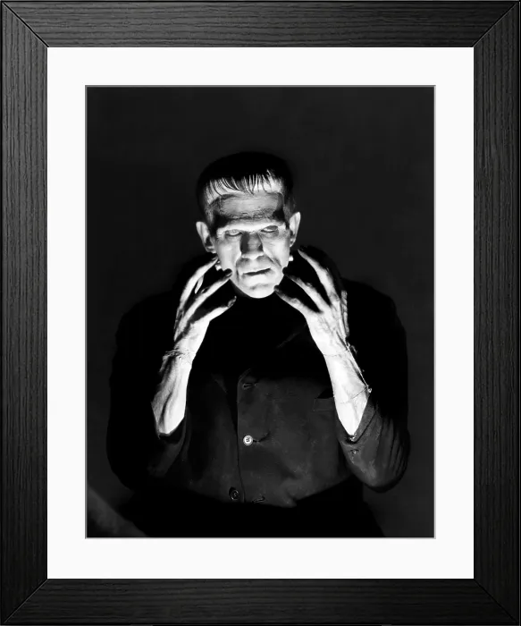 Framed Print : FRANKENSTEIN, Boris Karloff, 1931 Framed Print : FRANKENSTEIN, Boris Karloff, 1931