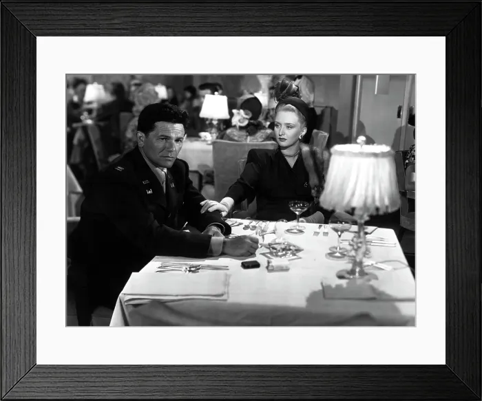 Framed Print : GENTLEMAN'S AGREEMENT, John Garfield, Celeste Holm, 1947, TM & Copyright (c) 20th Century Fox Film Corp. All rights reserved Framed Print : GENTLEMAN'S AGREEMENT, John Garfield, Celeste Holm, 1947, TM & Copyright (c) 20th Century Fox Film Corp. All rights reserved