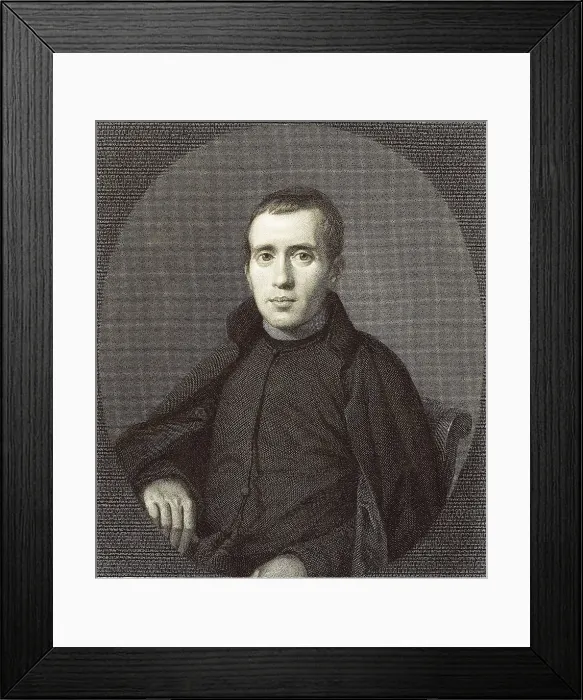 Framed Print : BALMES, Jaume (1810-1848). Engraving. SPAIN. Madrid. National Library. AISA / Everett Collection**US SALES ONLY** Framed Print : BALMES, Jaume (1810-1848). Engraving. SPAIN. Madrid. National Library. AISA / Everett Collection**US SALES ONLY**