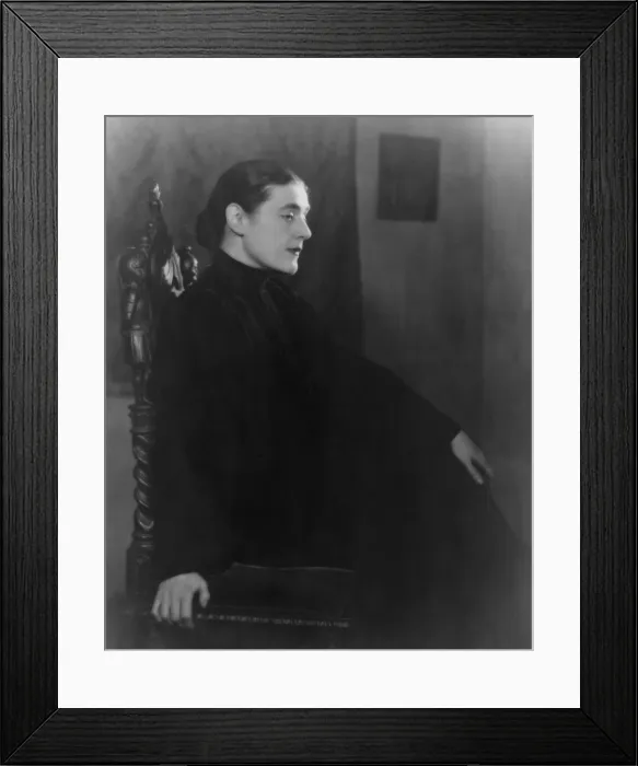 Framed Print : Fannie Hurst (1889-1968) popular American novelist and playwright. 1920's portrait Framed Print : Fannie Hurst (1889-1968) popular American novelist and playwright. 1920's portrait