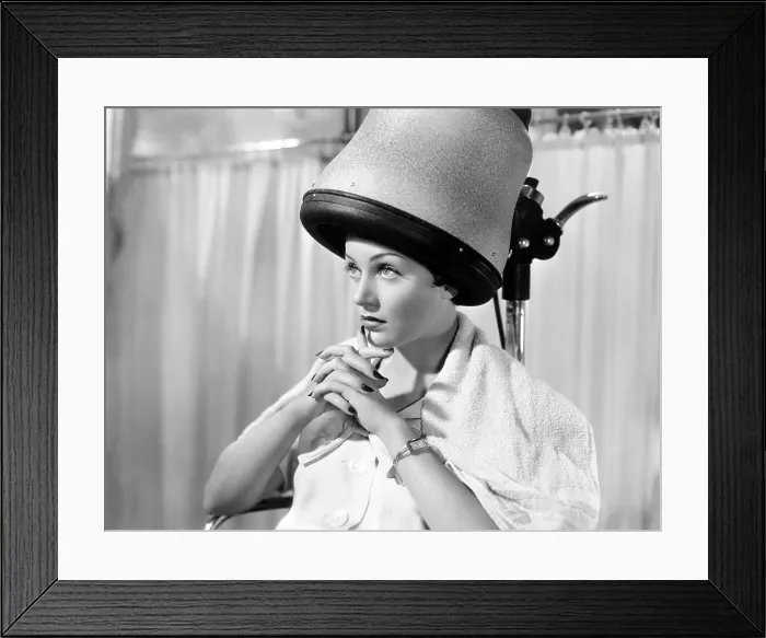 Framed Print : HANDS ACROSS THE TABLE, Carole Lombard, 1935