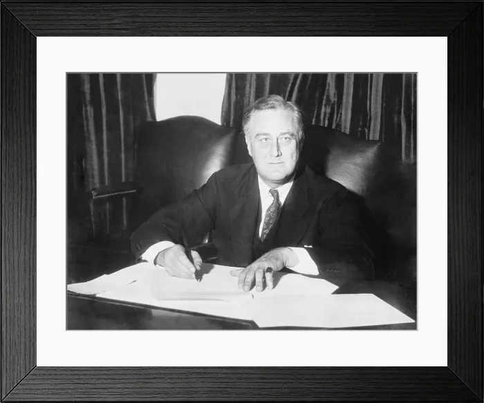 Framed Print : Franklin D. Roosevelt ended Prohibition with the signing beer bill, allowing the manufacture and sale of 3.2 beer and light wine on March 22, 1933 Framed Print : Franklin D. Roosevelt ended Prohibition with the signing beer bill, allowing the manufacture and sale of 3.2 beer and light wine on March 22, 1933