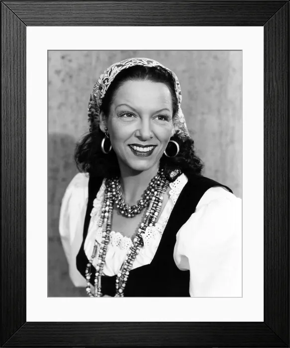 Framed Print : GYPSY WILDCAT, Gale Sondergaard, 1944