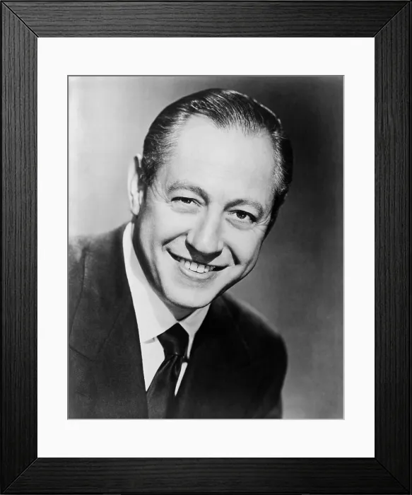 Framed Print : William S. Paley, Chairman of the Board of the Columbia Broadcasting System. 1959 publicity portrait