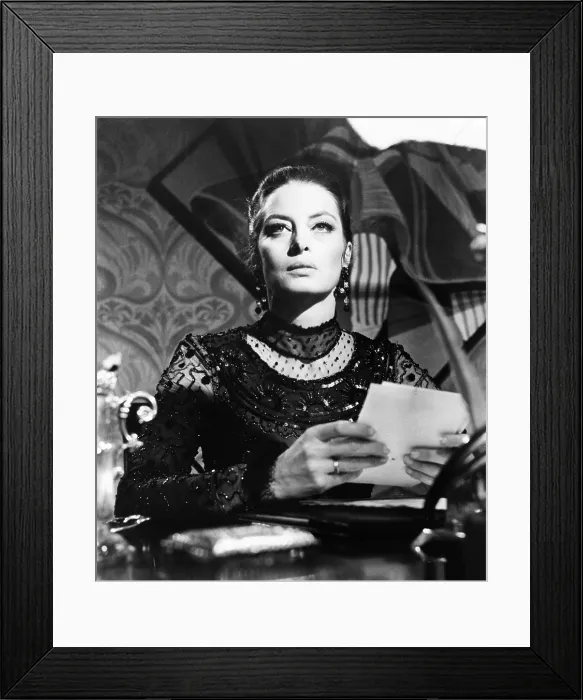 Framed Print : FRAULEIN DOKTOR, (aka BETRAYAL), Capucine, 1969