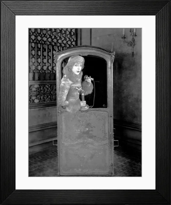 Framed Print : THE FRENCH DOLL, Mae Murray, 1923