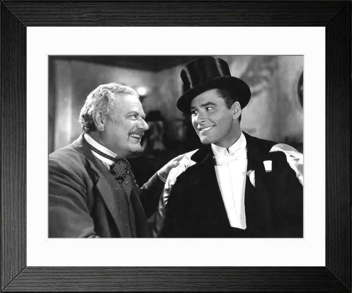 Framed Print : GENTLEMAN JIM, Alan Hale Sr. Errol Flynn, 1942