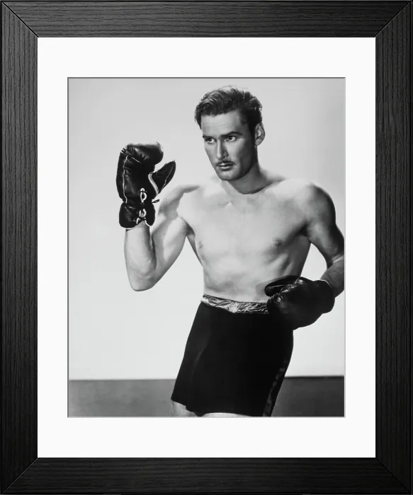 Framed Print : GENTLEMAN JIM, Errol Flynn, 1942 Framed Print : GENTLEMAN JIM, Errol Flynn, 1942