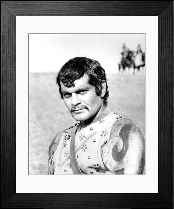 Framed Print : GENGHIS KHAN, Omar Sharif, 1965