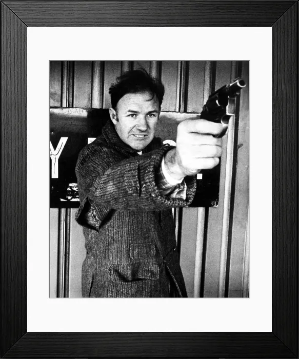 Framed Print : THE FRENCH CONNECTION, Gene Hackman, 1971 TM and Copyright 20th Century Fox Film Corp. All rights reserved. Courtesy: Everett Collection Framed Print : THE FRENCH CONNECTION, Gene Hackman, 1971 TM and Copyright 20th Century Fox Film Corp. All rights reserved. Courtesy: Everett Collection