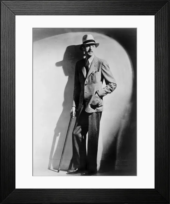 Framed Print : Dashiell Hammett (1894-1961) American detective novelist and the creator of 'The Thin Man', as the Thin Man. Ca. 1941 Framed Print : Dashiell Hammett (1894-1961) American detective novelist and the creator of 'The Thin Man', as the Thin Man. Ca. 1941