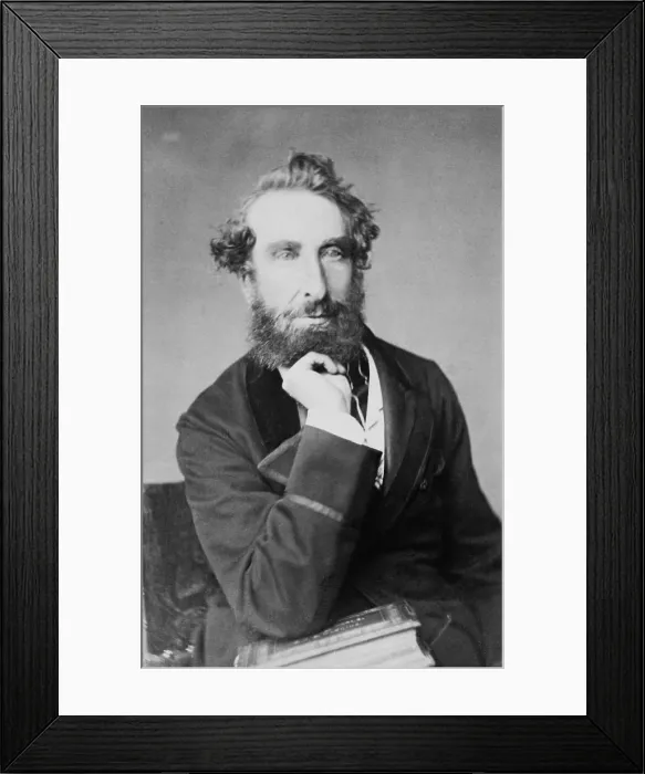Framed Print : Lord Lytton (1831-1891) (Robert Bulwer Lytton) poet and diplomat. As Viceroy of India his actions caused the Second Afghan War (1878-80) which the British lost. Ca. 1865