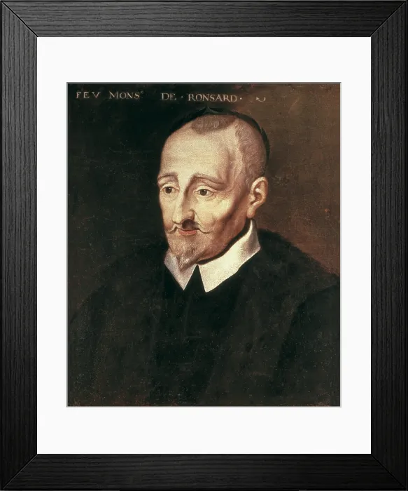 Framed Print : RONSARD, Pierre de (1524-1585). French poet. Oil on canvas. - Iberfoto / Everett Collection (110258)**US SALES ONLY**