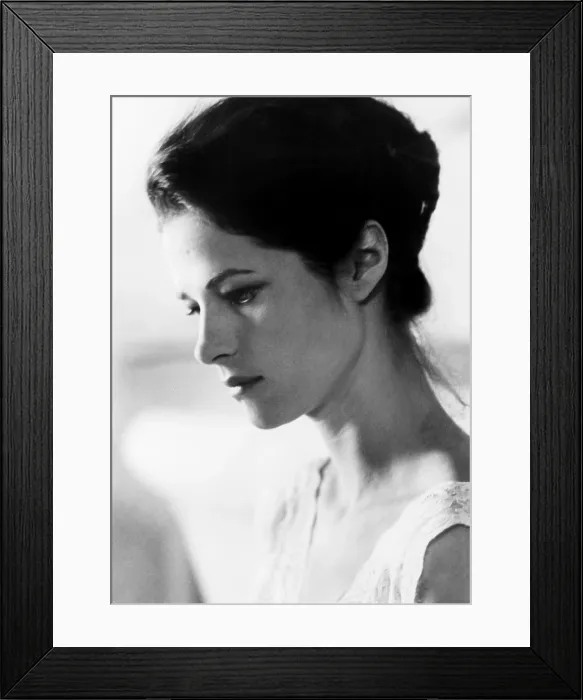 Framed Print : THE NIGHT PORTER, (aka IL PORTIERE DI NOTTE), Charlotte Rampling, 1974 Framed Print : THE NIGHT PORTER, (aka IL PORTIERE DI NOTTE), Charlotte Rampling, 1974