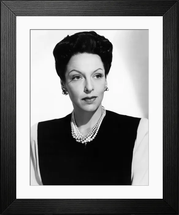Framed Print : A NIGHT TO REMEMBER, Gale Sondergaard, 1942