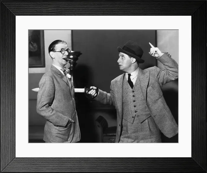 Framed Print : THE NITWITS, Robert Woolsey, Bert Wheeler, 1935 Framed Print : THE NITWITS, Robert Woolsey, Bert Wheeler, 1935