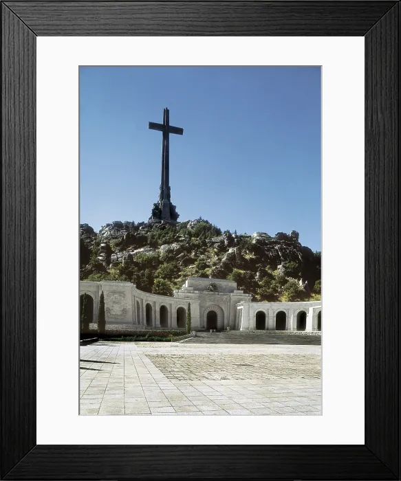 Framed Print : Baslica de la Santa Cruz del Valle de los Cados (Holy Cross Basilica of the Valley of the Fallen). 1957. SPAIN. MADRID (AUTONOMOUS COMMUNITY). San Lorenzo de El Escorial Framed Print : Baslica de la Santa Cruz del Valle de los Cados (Holy Cross Basilica of the Valley of the Fallen). 1957. SPAIN. MADRID (AUTONOMOUS COMMUNITY). San Lorenzo de El Escorial