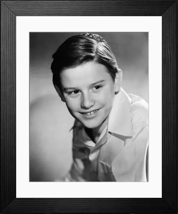 Framed Print : MY FRIEND FLICKA, Roddy McDowall, 1943, TM and Copyright 20th Century Fox Film Corp. All rights reserved, courtesy: Everett Collection