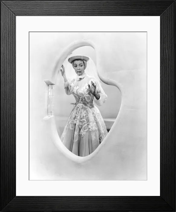 Framed Print : HALF ANGEL, Loretta Young, 1951, TM & Copyright 20th Century Fox Film Corp. / courtesy Everett Collection Framed Print : HALF ANGEL, Loretta Young, 1951, TM & Copyright 20th Century Fox Film Corp. / courtesy Everett Collection