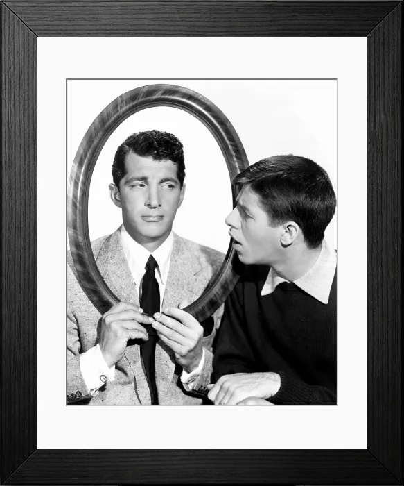 Framed Print : MY FRIEND IRMA GOES WEST, from left, Dean Martin, Jerry Lewis, 1950