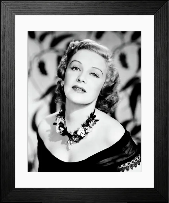 Framed Print : MY FAVORITE BLONDE, Madeleine Carroll, 1942 Framed Print : MY FAVORITE BLONDE, Madeleine Carroll, 1942