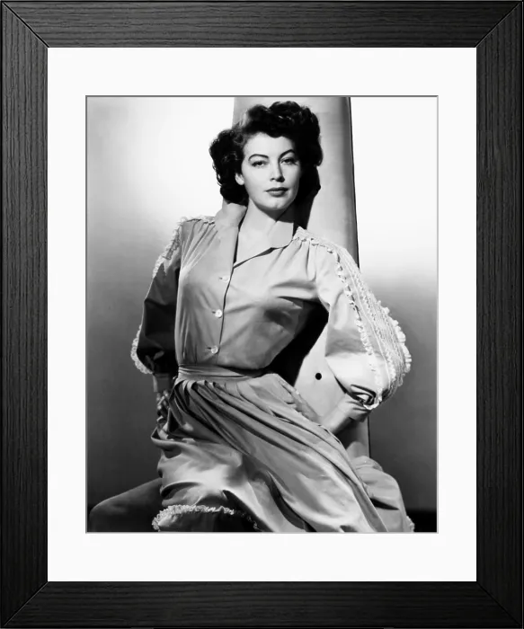 Framed Print : MY FORBIDDEN PAST, Ava Gardner, 1951