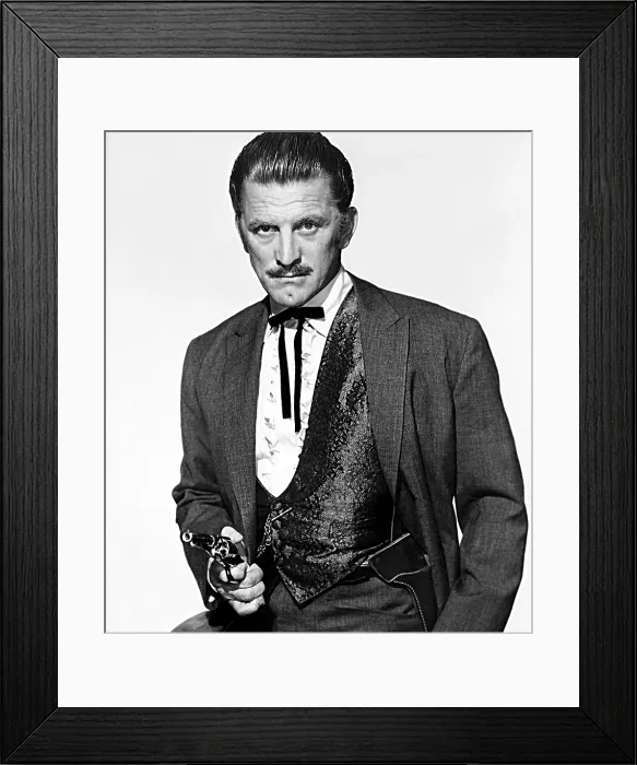 Framed Print : GUNFIGHT AT THE O.K. CORRAL, Kirk Douglas, 1957
