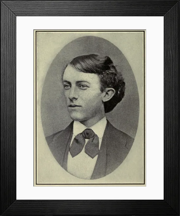 Framed Print : Henry Clay Frick (1849-1919) as a young man