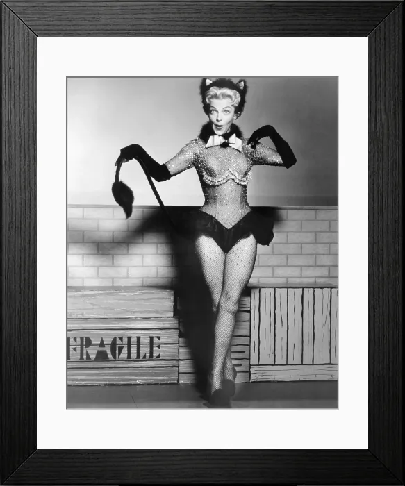 Framed Print : GUYS AND DOLLS, Vivian Blaine, 1955 Framed Print : GUYS AND DOLLS, Vivian Blaine, 1955