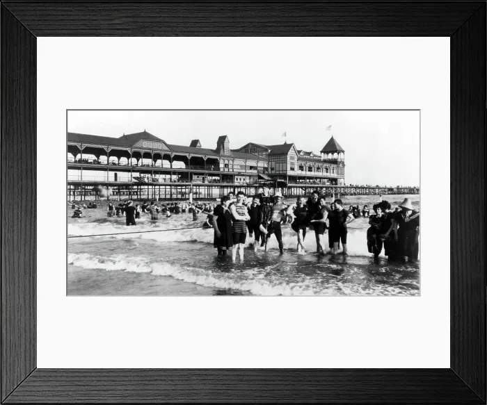 Framed Print : Coney Island at the turn-of-the-century. Courtesy: CSU Archives / Everett Collection Framed Print : Coney Island at the turn-of-the-century. Courtesy: CSU Archives / Everett Collection