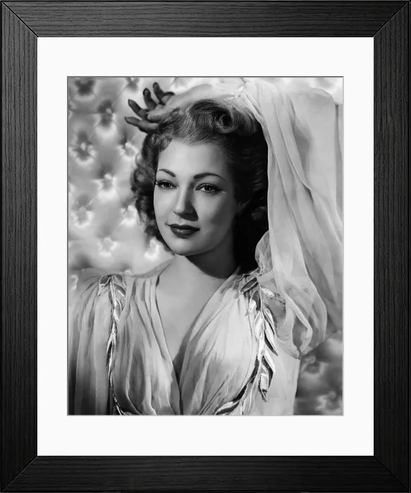 Framed Print : NONE BUT THE LONELY HEART, June Duprez, 1944