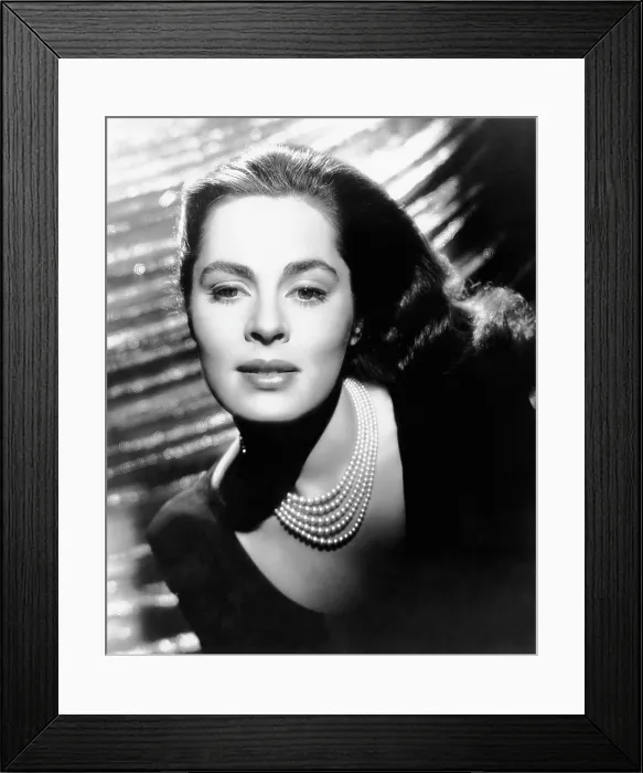 Framed Print : NIGHT UNTO NIGHT, Viveca Lindfors, 1949