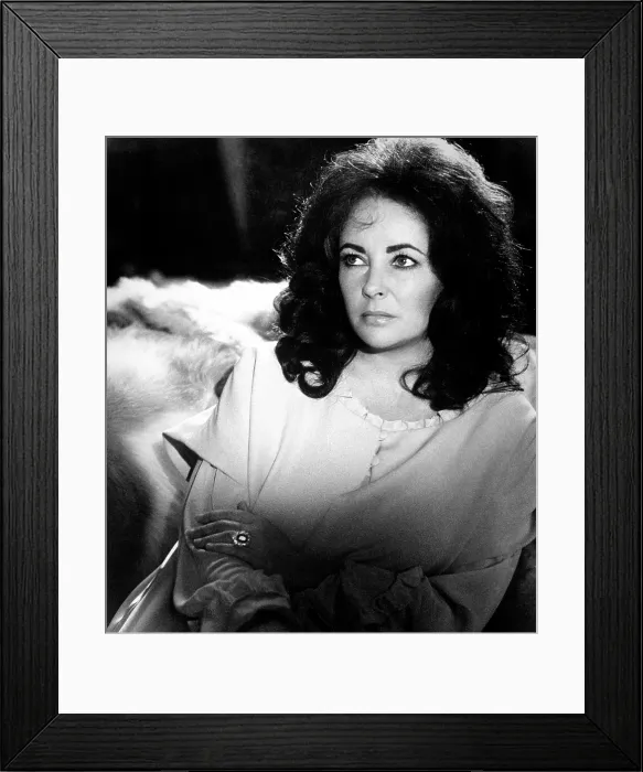 Framed Print : NIGHT WATCH, Elizabeth Taylor, 1973