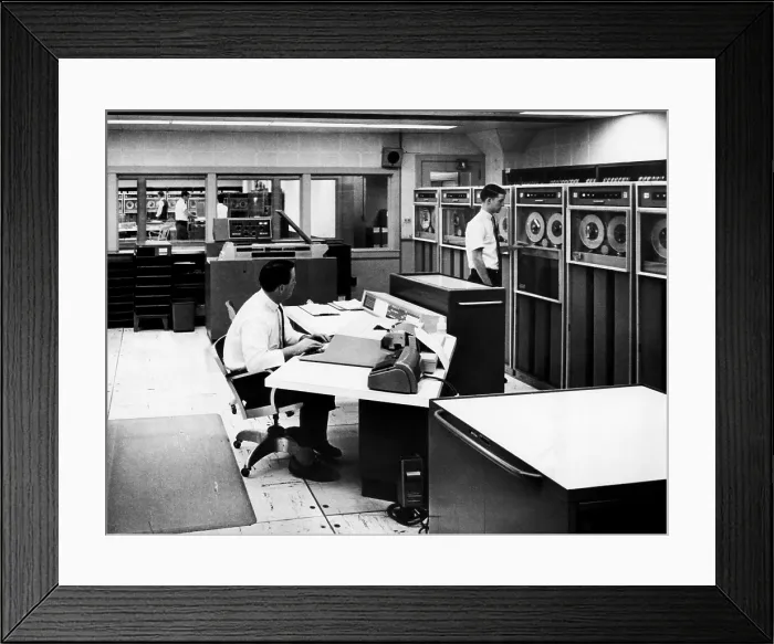 Framed Print : Computers at the laboratory of tomorrow, 1964. Courtesy: CSU Archives / Everett Collection Framed Print : Computers at the laboratory of tomorrow, 1964. Courtesy: CSU Archives / Everett Collection