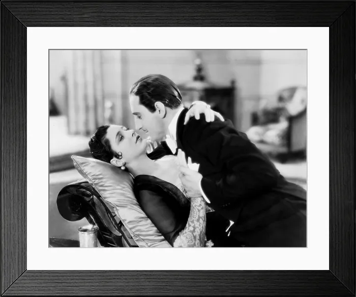 Framed Print : A NOTORIOUS AFFAIR, from left, Kay Francis, Basil Rathbone, 1930 Framed Print : A NOTORIOUS AFFAIR, from left, Kay Francis, Basil Rathbone, 1930