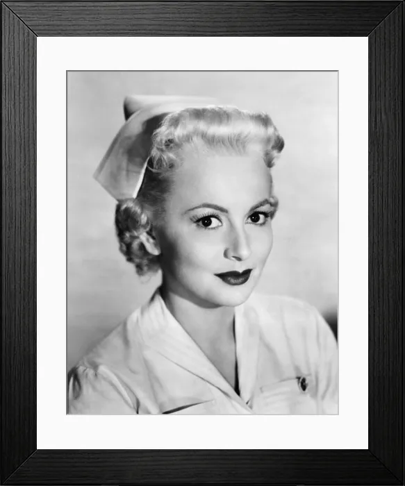 Framed Print : NOT AS A STRANGER, Olivia de Havilland, 1955