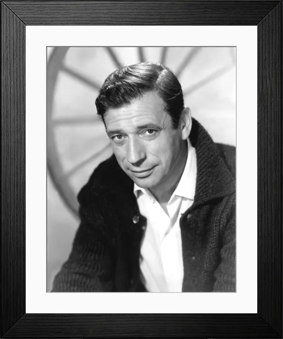 Framed Print : MY GEISHA, Yves Montand, 1962 Framed Print : MY GEISHA, Yves Montand, 1962