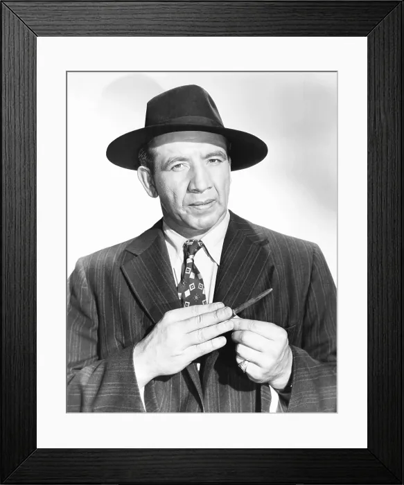 Framed Print : MYSTERIOUS INTRUDER, Mike Mazurki, 1946 Framed Print : MYSTERIOUS INTRUDER, Mike Mazurki, 1946